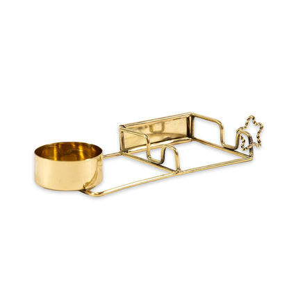 Golden Tile & Candle holder Star